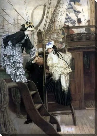 Картина Посадка на яхту ( Boarding the Yacht)