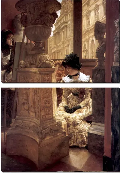 Картина В Лувре (In the Louvre)