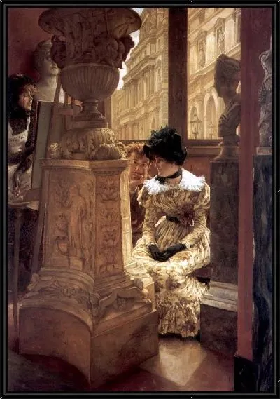 Картина В Лувре (In the Louvre)
