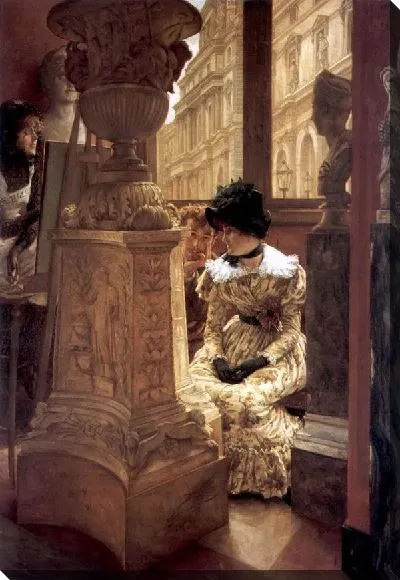 Картина В Лувре (In the Louvre)