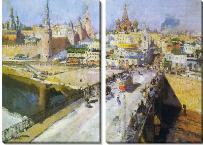 Картина Москворецкий мост