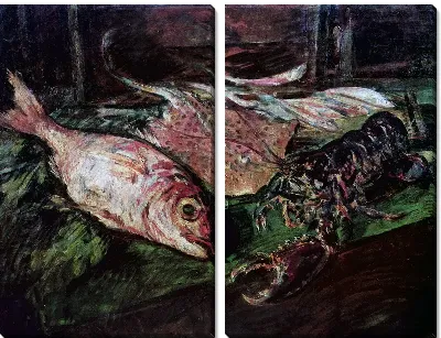 Картина Натюрморт с омаром