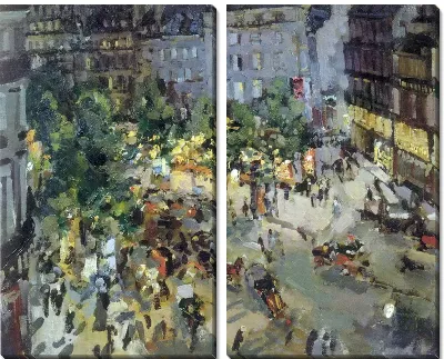 Картина Париж. Бульвар Капуцинов