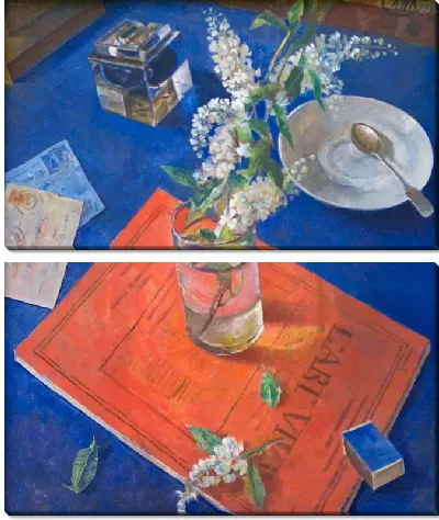 Картина Черемуха в стакане