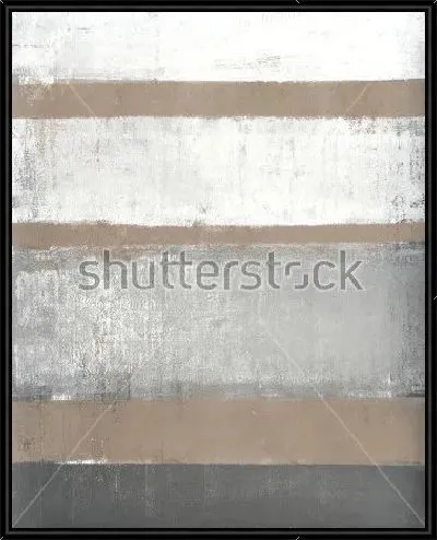 Картина Композиция из полос разной ширины в спокойных нейтральных оттенках