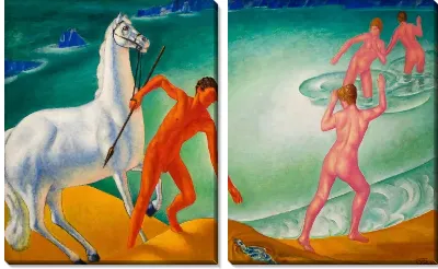 Картина Жаждущий воин