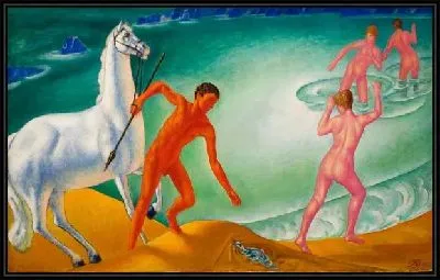 Картина Жаждущий воин