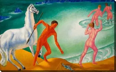 Картина Жаждущий воин