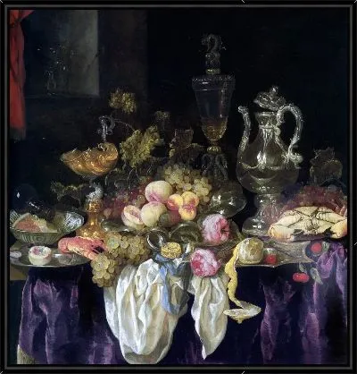 Натюрморт на подносе