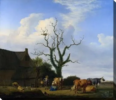 Ферма с мертвым деревом