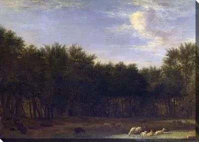 Картина Опушка леса