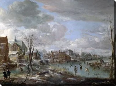 Картина Фигуристы