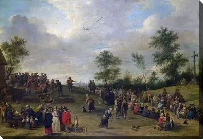 Картина Фестиваль  недалеко от Антверпена