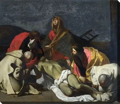 Картина Монахи и святые женщины оплакивают Христа