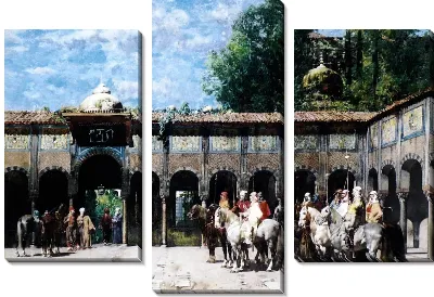 Картина Рыцари Черкесы