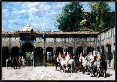 Картина Рыцари Черкесы