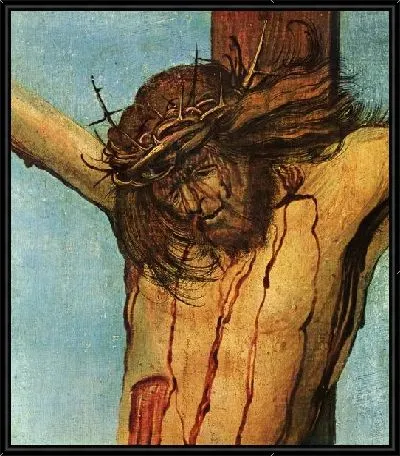 Распятие Христа на кресте. Фрагмент