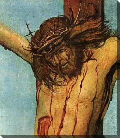 Распятие Христа на кресте. Фрагмент