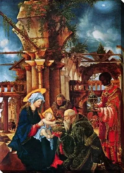 Картина Поклонение королю