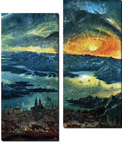 Битва Александра. Фрагмент