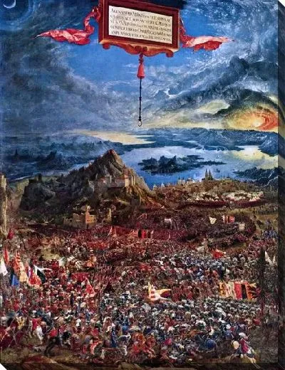 Картина Битва Александра