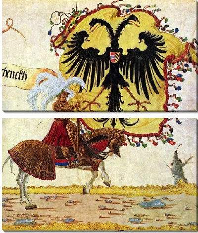 Картина Триумф Максимилиана. Фрагмент