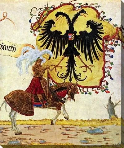 Картина Триумф Максимилиана. Фрагмент