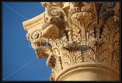 Деталь коринфской капители колонны