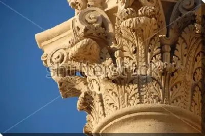 Деталь коринфской капители колонны