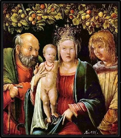 Святое семейство ангелом