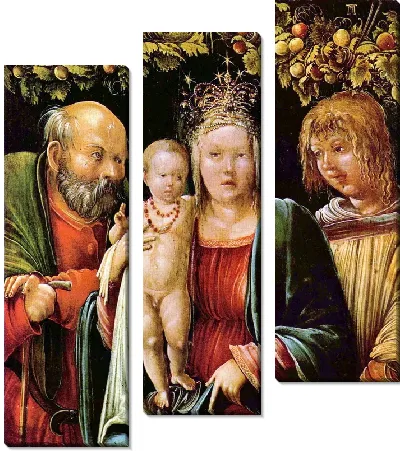 Святое семейство ангелом