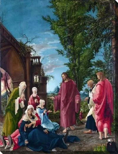 Картина Прощание Христа с матерью