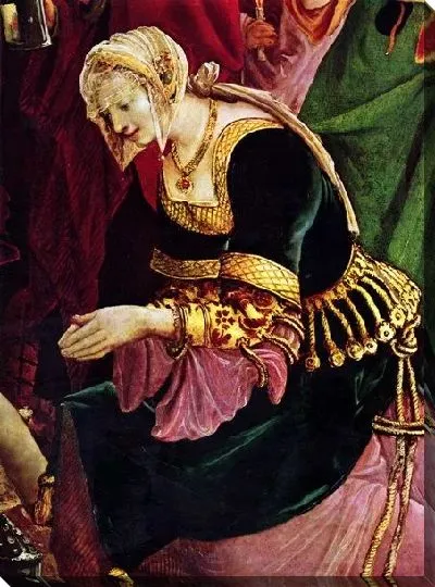 Картина Восстановленное тело Святого Себастьяна. Фрагмент