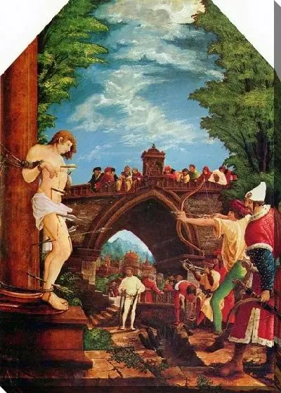 Картина Мученичество Святого Себастьяна