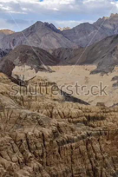 Плакат Красивый горный пейзаж