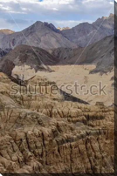 Постер Красивый горный пейзаж