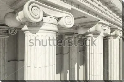 Классические капители греческих колонн