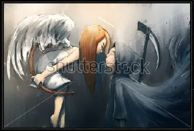 Поцелуй дьявола и ангела