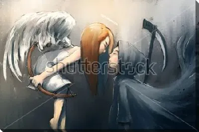 Поцелуй дьявола и ангела