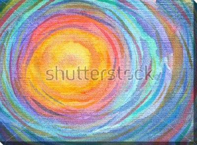 Картина маслом Разноцветный солнечный свет