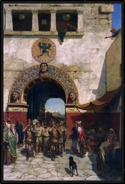 Картина Возвращающиеся пленники