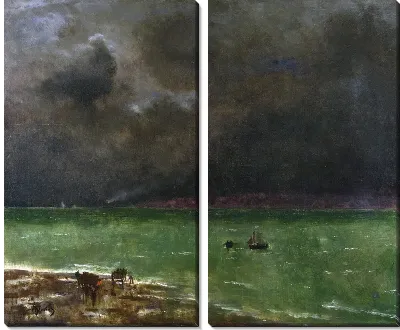 Картина Буря в Онфлер