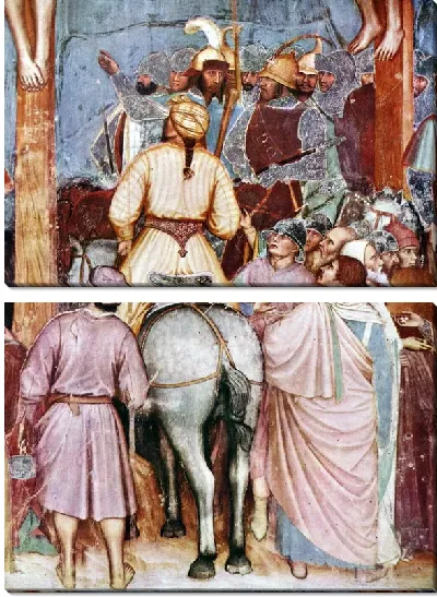 Картина Раяпятие Христа (Kreuzigung Christi (Detail, Der Hauptmann unter dem Kreuz)
