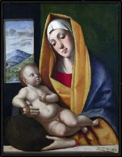 Картина Мадонна и младенец (The Virgin and Child)