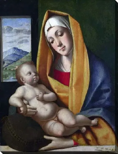 Картина Мадонна и младенец (The Virgin and Child)
