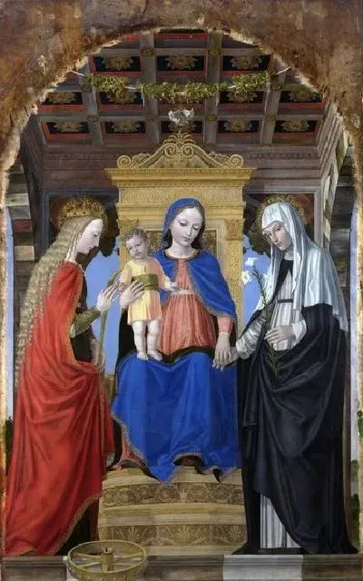 Картина Мадонна с младенцем и святыми  (The Virgin and Child with Saints)