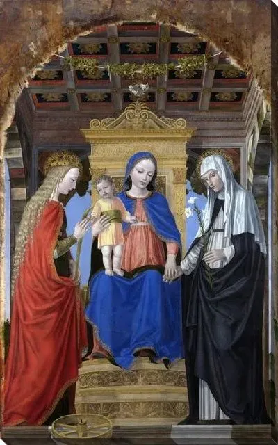 Картина Мадонна с младенцем и святыми  (The Virgin and Child with Saints)