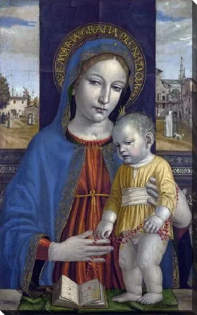 Картина Мадонна с младенцем (The Virgin and Child) №15