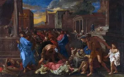 Картина Чума в Ашдоде (The Plague at Ashdod)