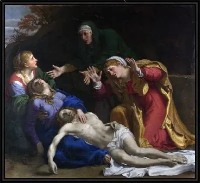 Мертвый Христос (The Dead Christ Mourned (The Three Maries))